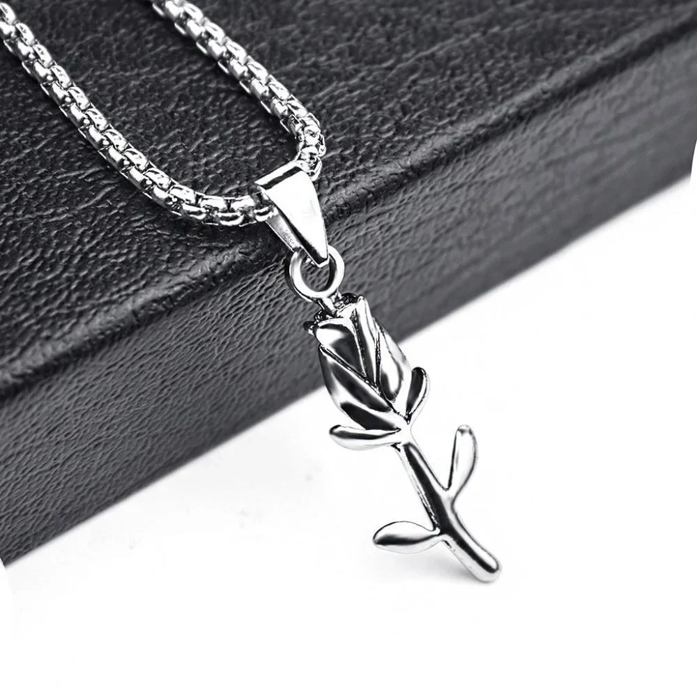 ❤️One Branch Flower Cute Simple Pendant necklace for women/men, N90201P221
